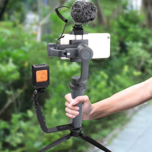 Handheld L-shaped Gimbal Expansion Bracket Holder With 2