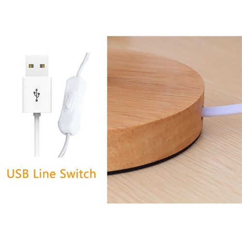 USB Desk Lamp, LED Bedside Night Light,decorative Table Lamp