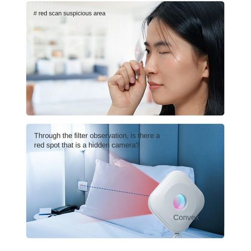 Camera Detector, Hotel Anti-Shooting Monitoring Detection, Infrared Detection Testing Instrument, Business Trip Anti-Monitoring