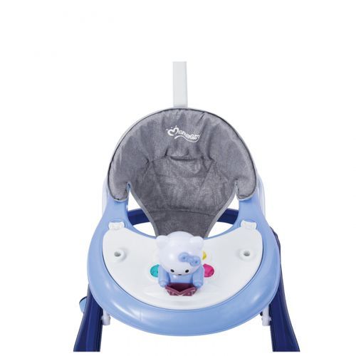 Mom Easy Multi Functional Baby Walker with 3Educational Modules Blue