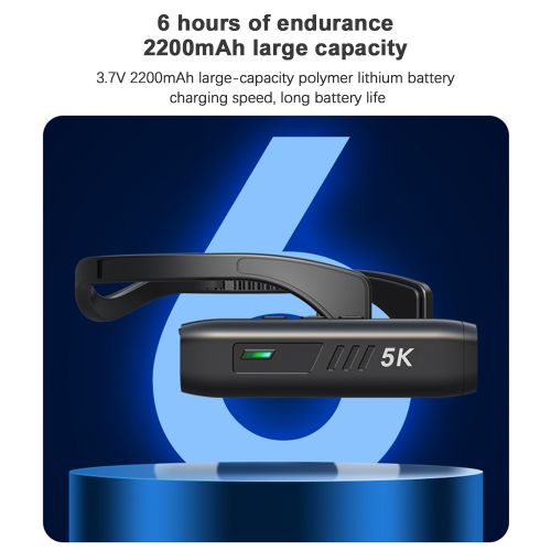 5K Head Mounted Camera Wearable WiFi Video Camera Camcorder