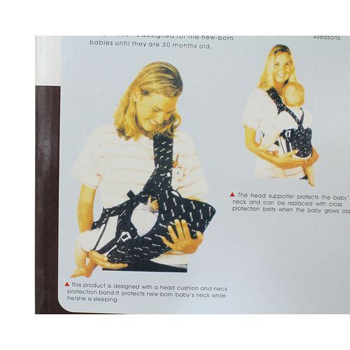 6 in 1 Baby Soft Carrier - Dark Blue