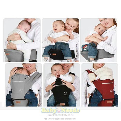 Adjustable Baby Carrier Wrap with Hip Seal color may vary