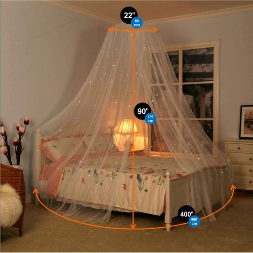 Dome Hanging Mosquito Net-suitable For 1.5-1.8m Bed