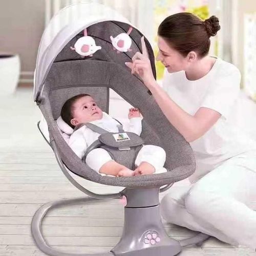 Baby Electric Swing-Rocker Gray