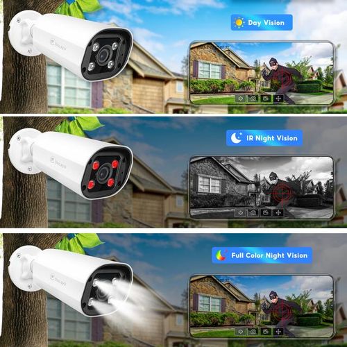 Eyes.sys 4mp Ip Poe Aduio Security Camera Ai Human Body Detection 4 Led Color Night Vision Compatible Nvr Rtsp