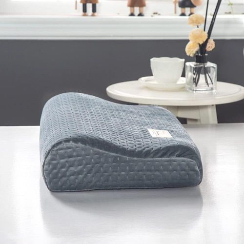 Memory Foam Neck Pillow Cover With Pillow Core - 50*30cm