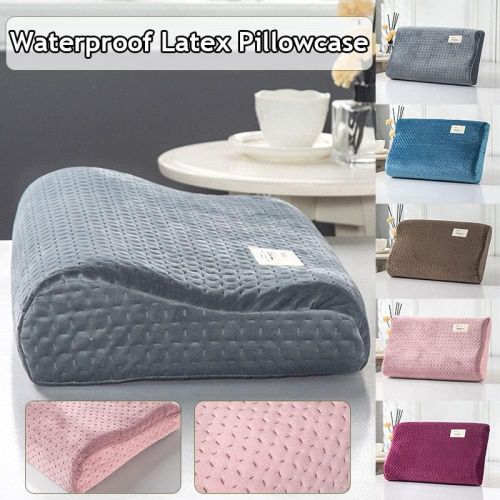Memory Foam Neck Pillow Cover With Pillow Core - 50*30cm