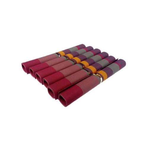 6 Pcs Table Place Mats - Multicolour