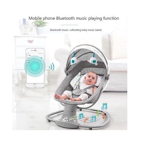 Baby Electric Swing-Rocker Grey