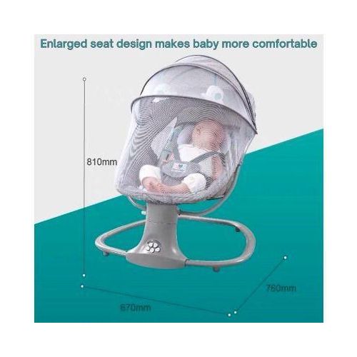 Baby Electric Swing-Rocker Grey