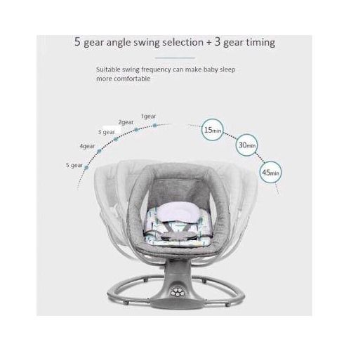 Baby Electric Swing-Rocker Grey