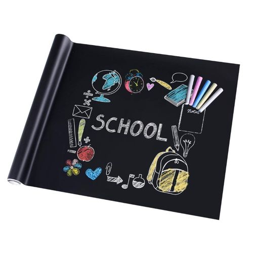 45*100cm Erasable Blackboard Wall Sticker For Teaching And Home Decoration