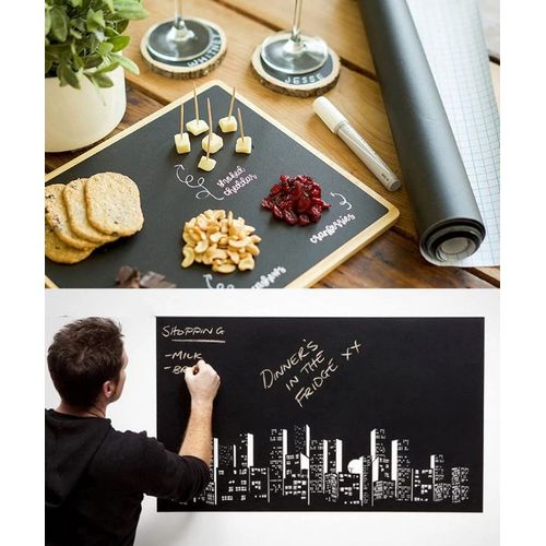 45*100cm Erasable Blackboard Wall Sticker For Teaching And Home Decoration