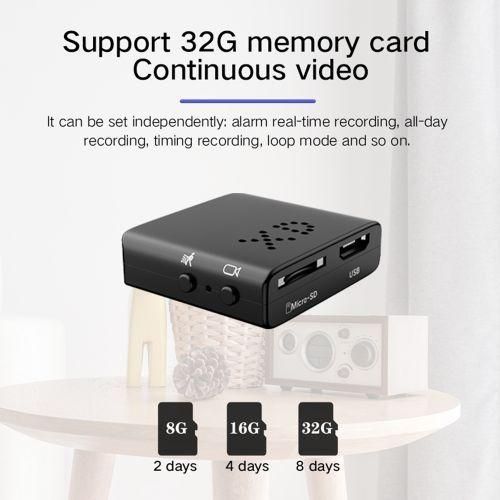 4K HD 1080P Mini Ip Cam XD WiFi Night Vision Camera