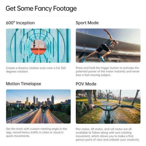 Hohem ISteady Pro 4 3-Axis Handheld Sports Camera Gimbal