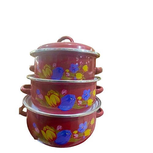 Casserole Set /serving Dishes - Red, Yellow, Blue, Green