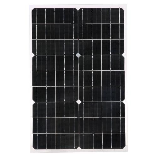 60W 12V Semi Flexible Solar Panel Device Battery Charger