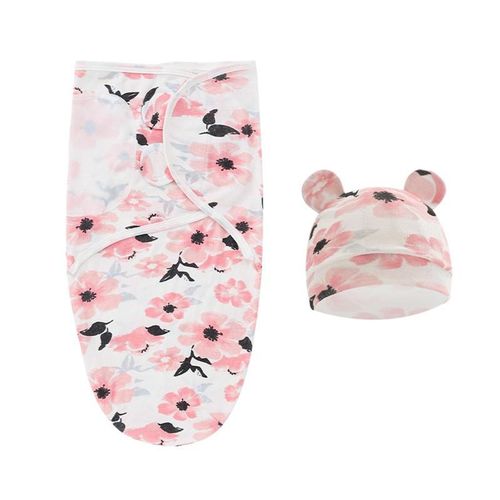 BB Baby Swaddles Newborn Swaddle Blanket Infant Sleep Sack Wrap Hat Set Newborn