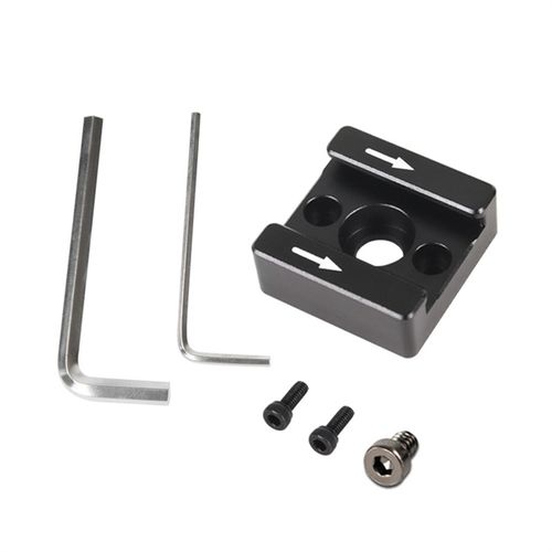 1Set 1/4 Thread Cold Hot Shoe Mount Adapter for DSLR Camera Cage Rig /Flash /LED Light /Microphone /Monitor Mounting