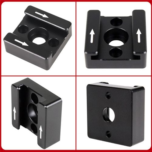 1Set 1/4 Thread Cold Hot Shoe Mount Adapter for DSLR Camera Cage Rig /Flash /LED Light /Microphone /Monitor Mounting