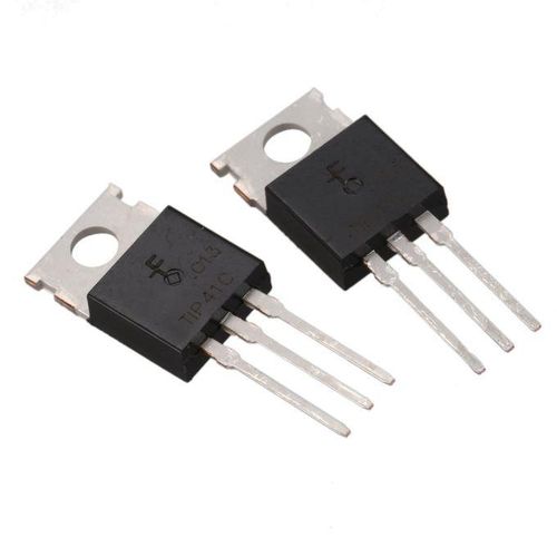 10 Pcs 3 Pin NPN TO-220 Power Transistors 100V 6A TIP41C