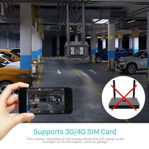 HJT Full HD 1080P 5MP 4G SIM Card WIFI  Camera Waterproof Audio MIN ONVIF CCTV Surveillance P2P For Car Security Outdoor CamhiSurveillance Cameras    AU Plug