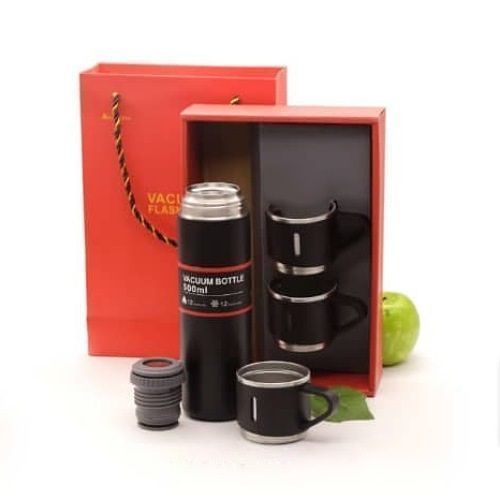 500ml Vacuum Flask Cups Thermos Portable Bottle - Multicolor