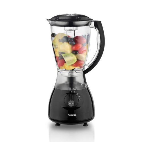 Saachi 2 Jars Blender + Grinder, Auto -1.5 litres NL-BL-4361- Black