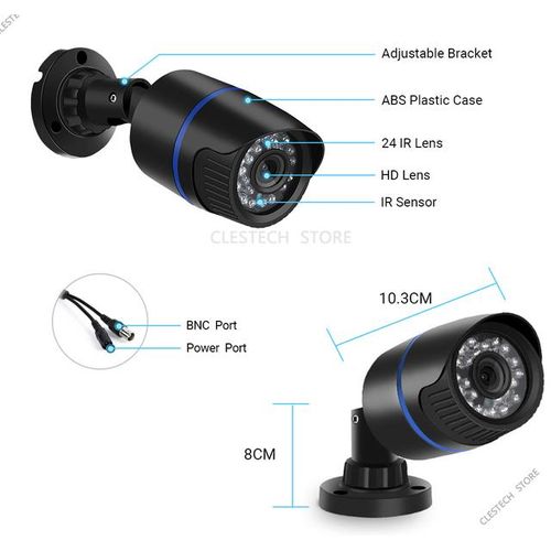 Full Hd 5mp 1080p Imx326 Ahd-H Camera Outdoor Indoor Security Cctv Cam Video Surveillance Camera Waterproof Ip66