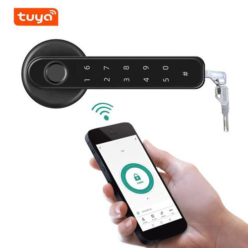 Bluetooth-Compatible Fingerprint Door Lock Keyless Entry Electronic Door Knobs Lock Fingerprint Security Handle Lock For Bedroom