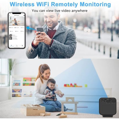 Wireless WiFi Hidden Spy Camera Security Camera Camcorder