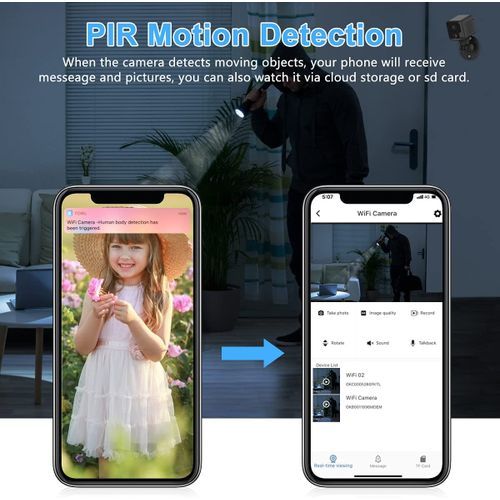 Wireless WiFi Hidden Spy Camera Security Camera Camcorder