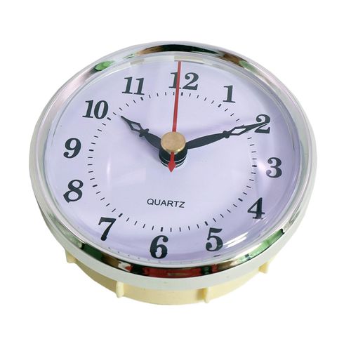 Clock Insert 3 Inch Quartz Clock  Movement   Arabic Numerals