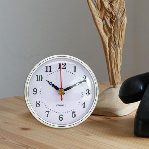 Clock Insert 3 Inch Quartz Clock  Movement   Arabic Numerals