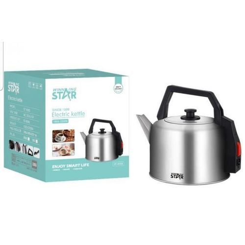 Winningstar 5Litre Cordless Stainless Steel Electric Kettle - Silver