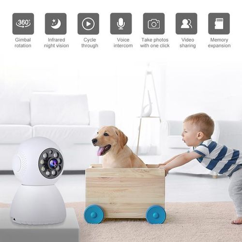 2.4g Wifi Cam360 Panoramic Intelligent Monitoring Ip Wireless Bulb Camera Security Camera Webcam