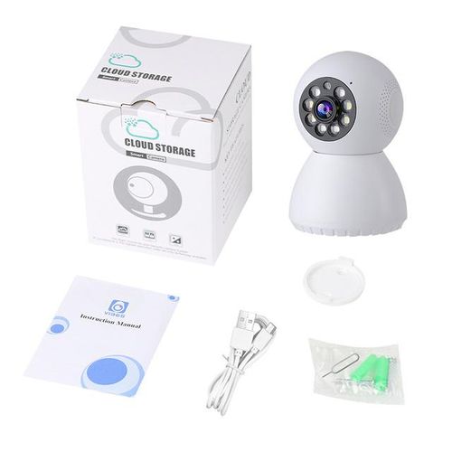 2.4g Wifi Cam360 Panoramic Intelligent Monitoring Ip Wireless Bulb Camera Security Camera Webcam