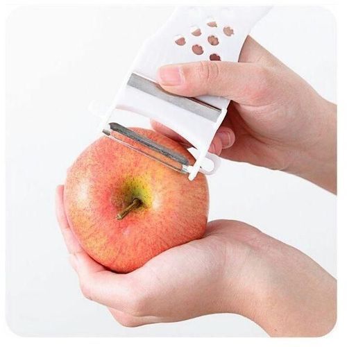 5 In 1 Vegetable Slicer Stainless - Color Of Plastic Varies