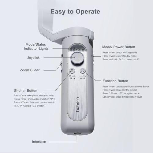 Hohem ISteady XE 3-Axis mobile Gimbal Stabilizer