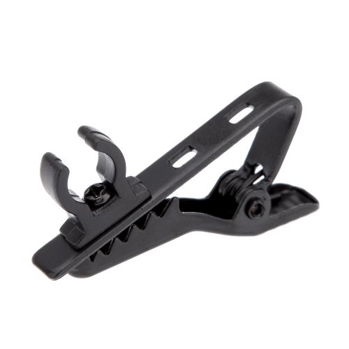 Microphone Lapel Tie Clip For Lapel Lavalier Mic