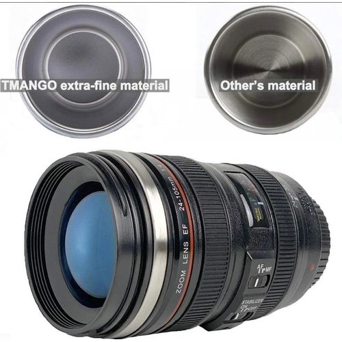 Travel Camera Shaped Mug - Black