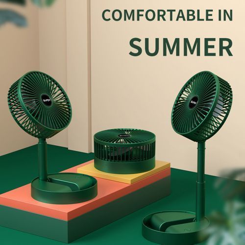 Mini Folding Telescopic Floor Fan
