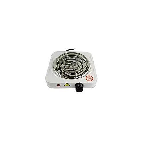 1.8L Stainless Steel Electric Kettle + Single Coil Hotplate - Silver