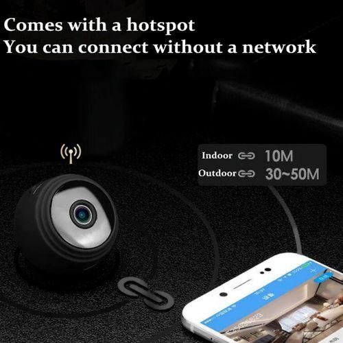 Mini Wireless Hidden Camera IP WIFI Remote Security