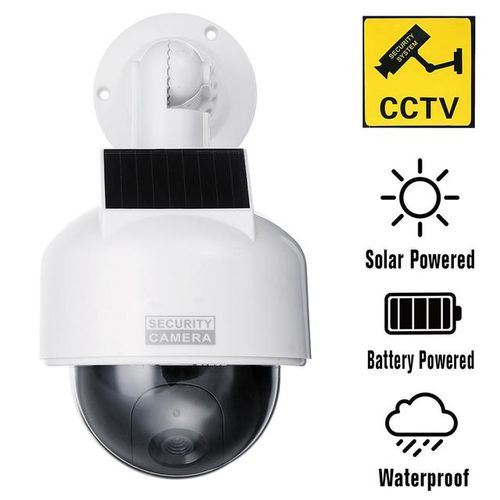 Camera Ptz Solar Power Outdoor Simulation Speed Dome Camera Waterproof Security Cctv Surveillance
