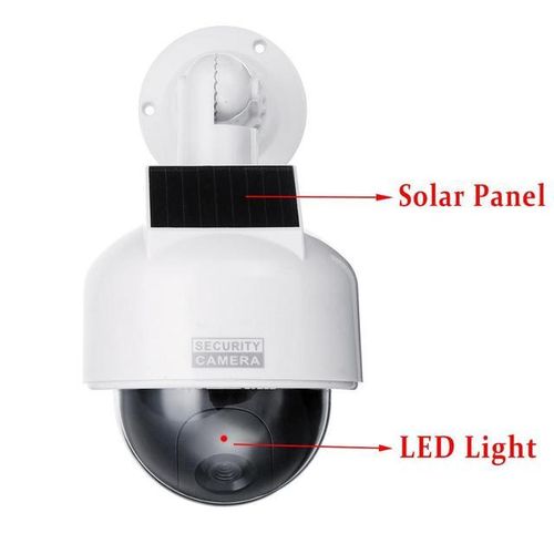 Camera Ptz Solar Power Outdoor Simulation Speed Dome Camera Waterproof Security Cctv Surveillance