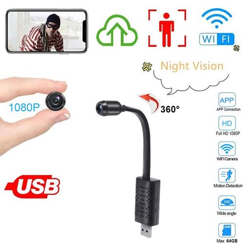 Full Hd 1080p Mini Camera Wifi Wireless Baby Monitoring Ip Camera Home Security Smart Surveillance Camera Motion Detection