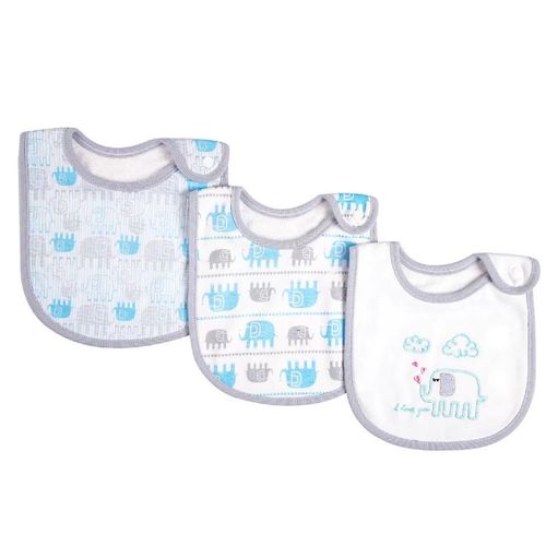 INSULAR Baby Bibs 100% Cotton  Set Soft Cartoon  Bib for Boy Girl Newborn Toddler with on Baby Care Accessori