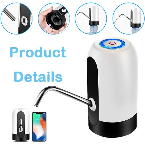 Mateamoda Water Dispenser Water Pump Automatic Rechargeable Dispenser